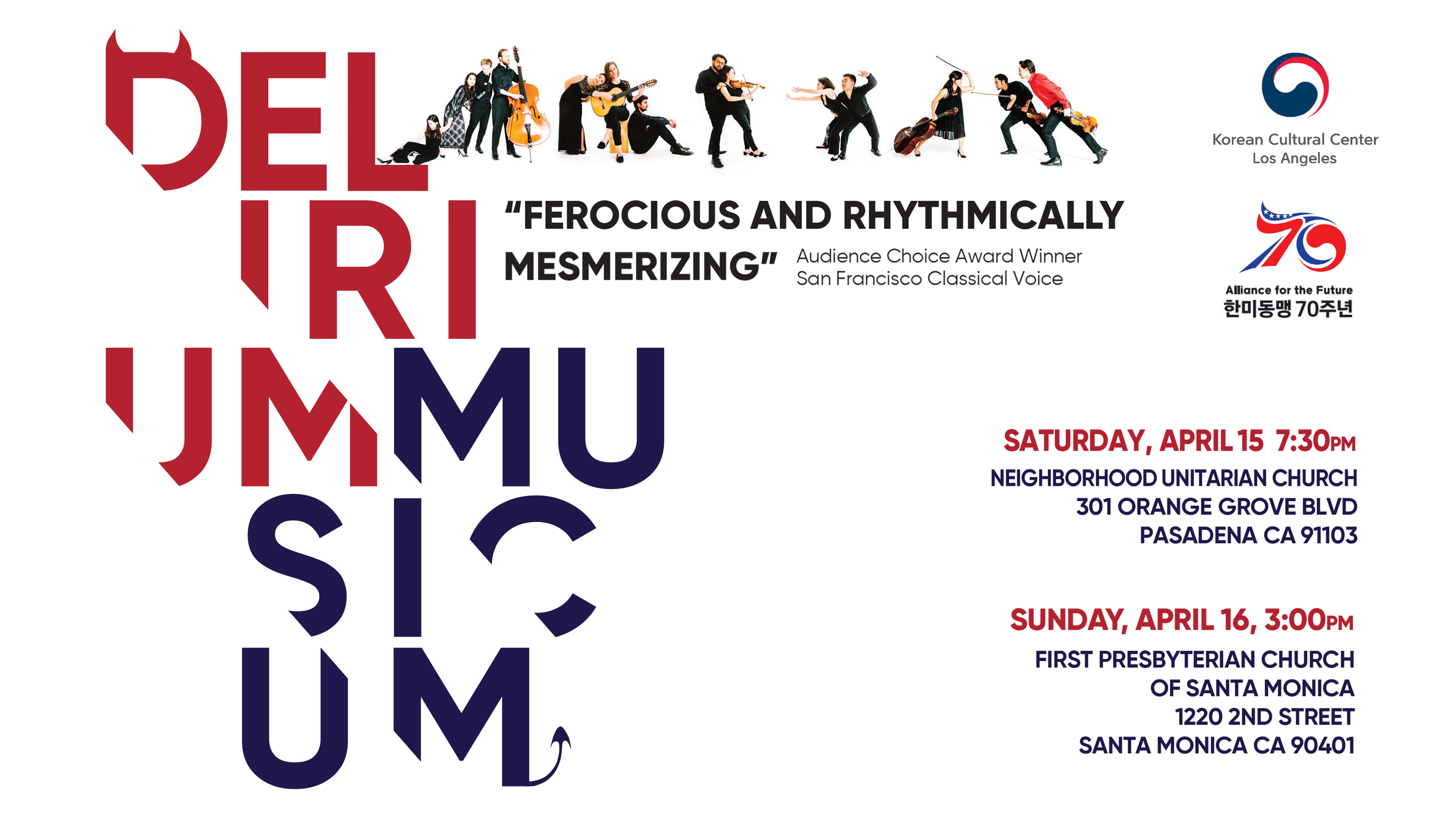 Delirium Musicum 'Travels' Concert