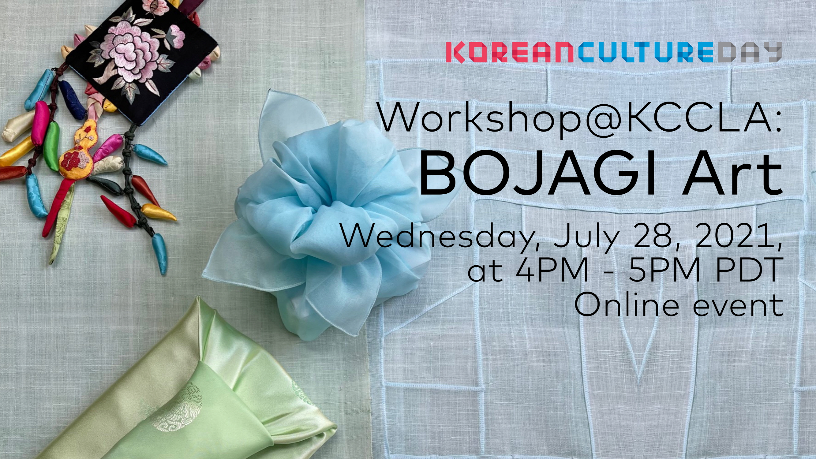 Workshop@KCCLA: 보자기 아트