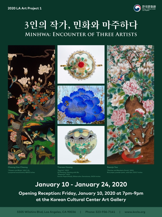 LA Art Project 1: Minhwa, Encounter of Three Artists