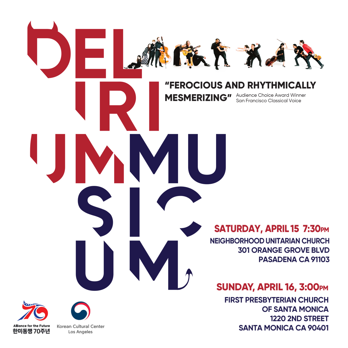 Delirium Musicum 'Travels' Concert