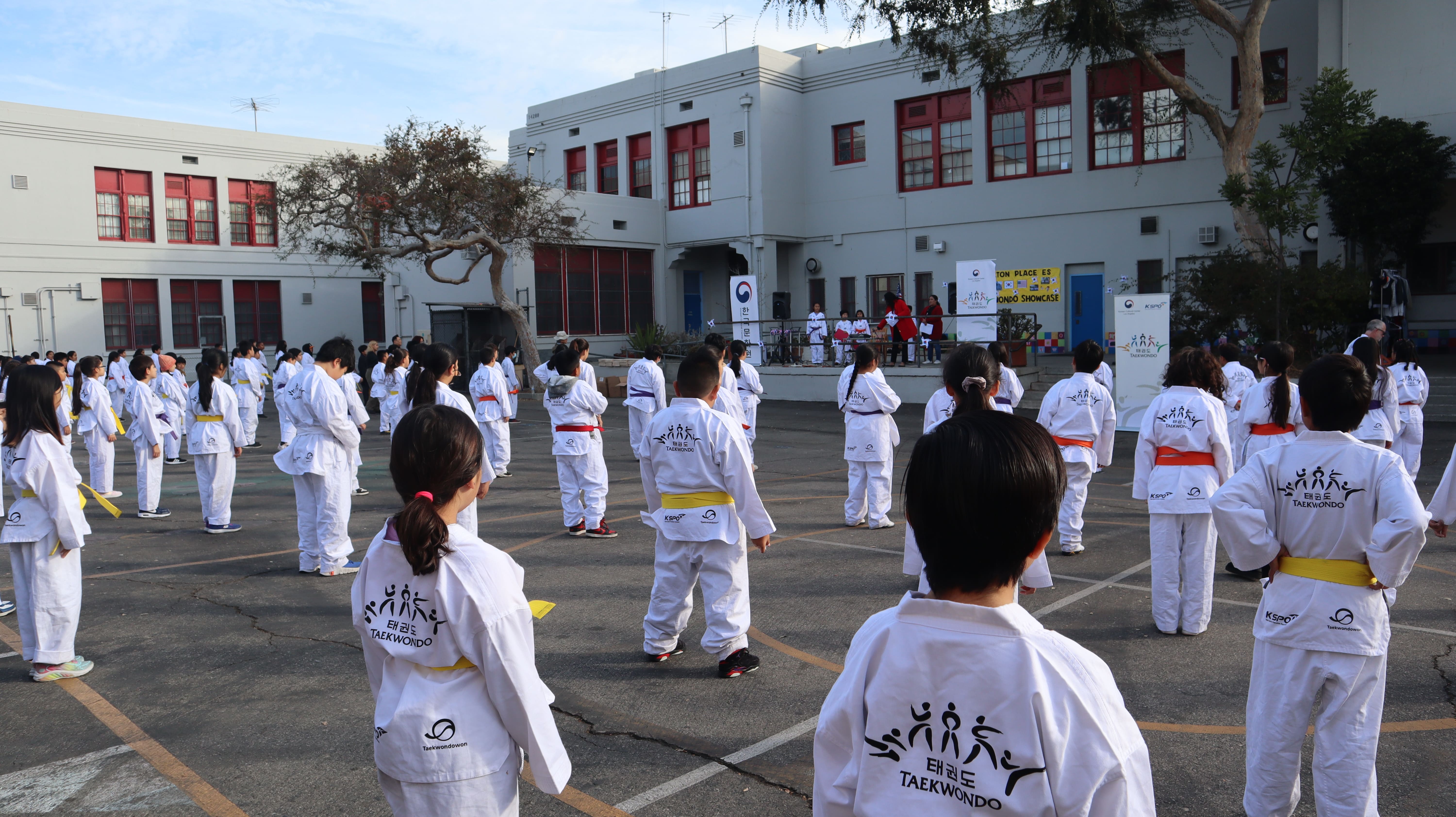 2025 Taekwondo Program with Los Angeles Unified School District at Public Schools