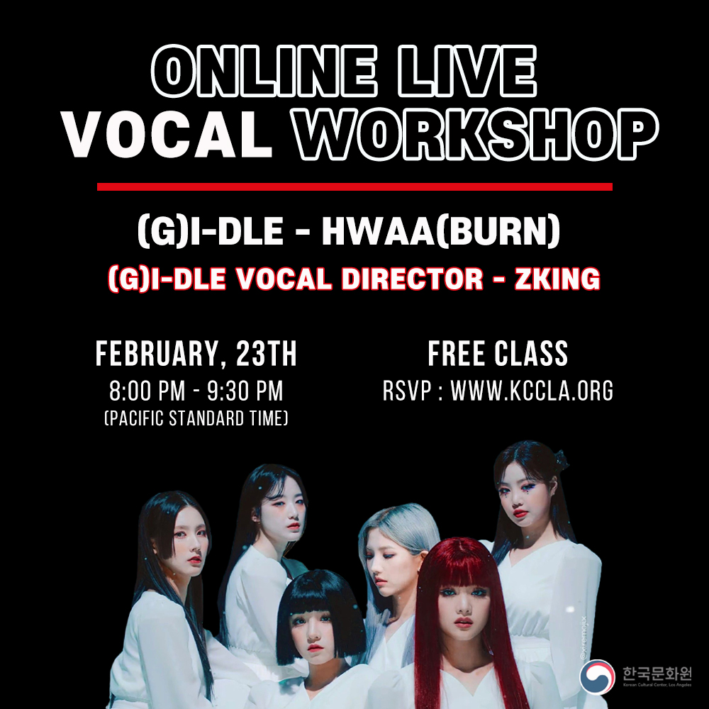 [(G)-IDLE- Hwaa (Burn) ] ONLINE LIVE Vocal WORKSHOP